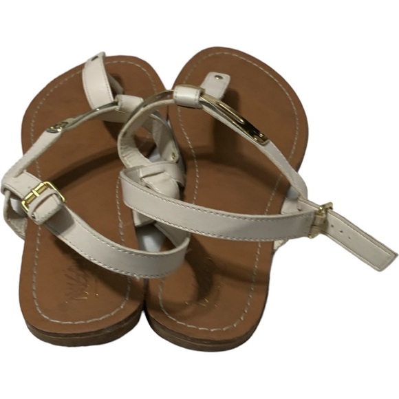MOSSIMO White  Flat Sandals Size 11 - Picture 2 of 10
